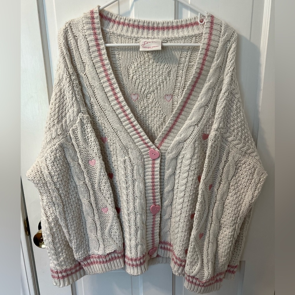 ✨Taylor Swift Official Merch Lover Cardigan!✨ - Picture 3 of 7